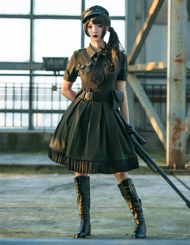 Military inspired dresses clearance