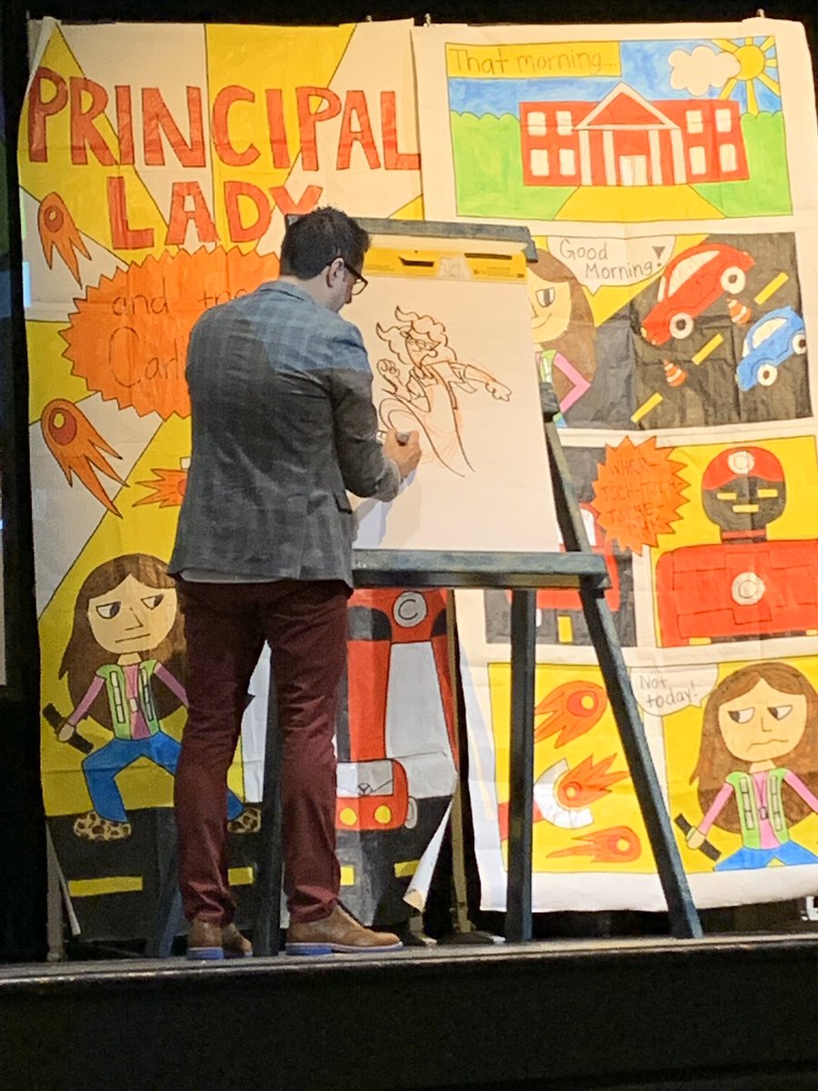 DPaschalLMS's tweet photo. Thank you @StudioJJK for your presentation and for talking with our kids.  @RES_Rockets1 #MCSLearn #authors https://t.co/iDvCK8cXbL