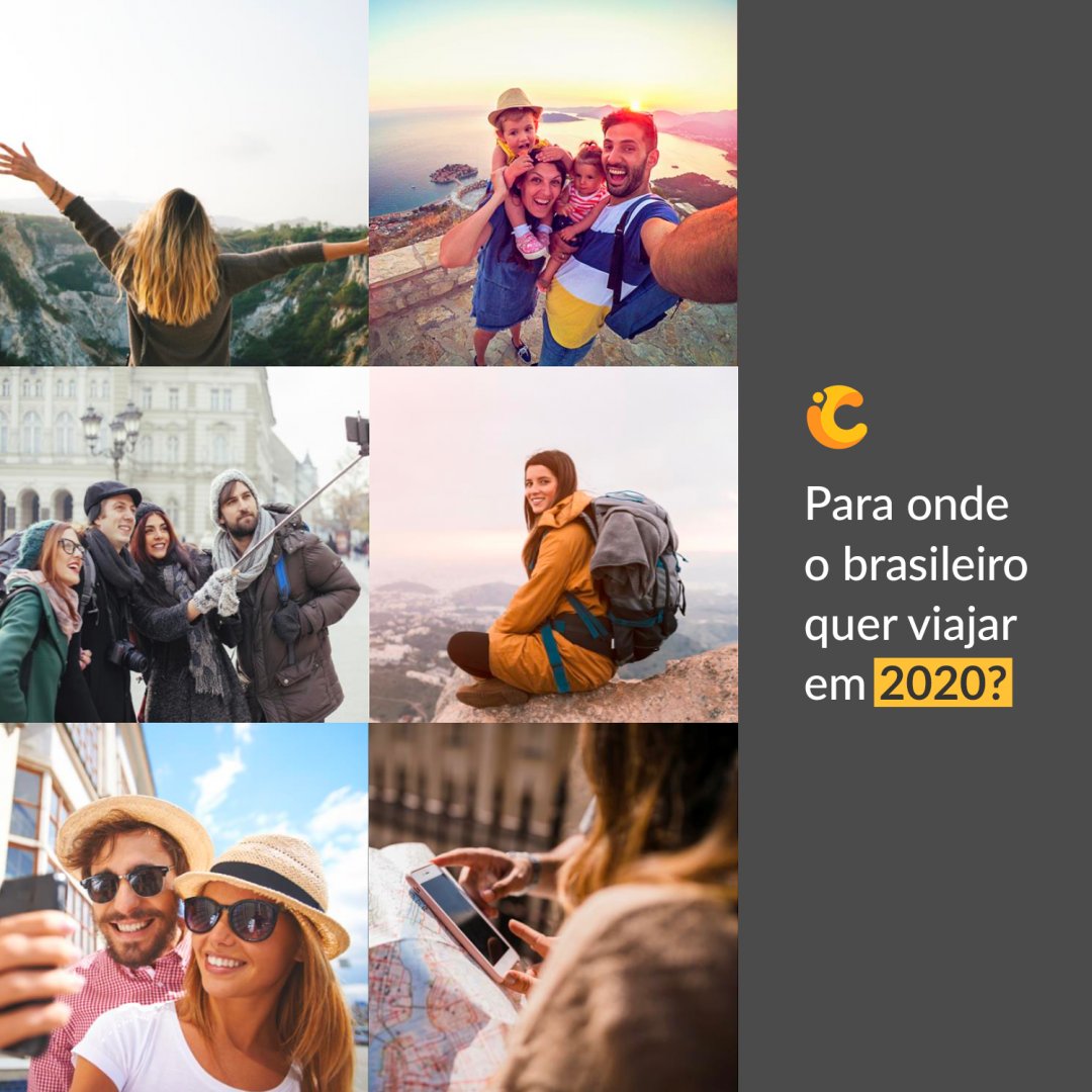 plusoftSocial's tweet photo. Se Deus quiser e o dinheiro der, viagens acontecerão para os brasileiros em 2020. Nossa equipe de social listening encontrou provas de que o brasileiro tem mesmo rodinhas nos pés e que já iniciaram os planos de viagem. Para onde?   https://t.co/jnqMQ4bcpU https://t.co/B20AFpW18i