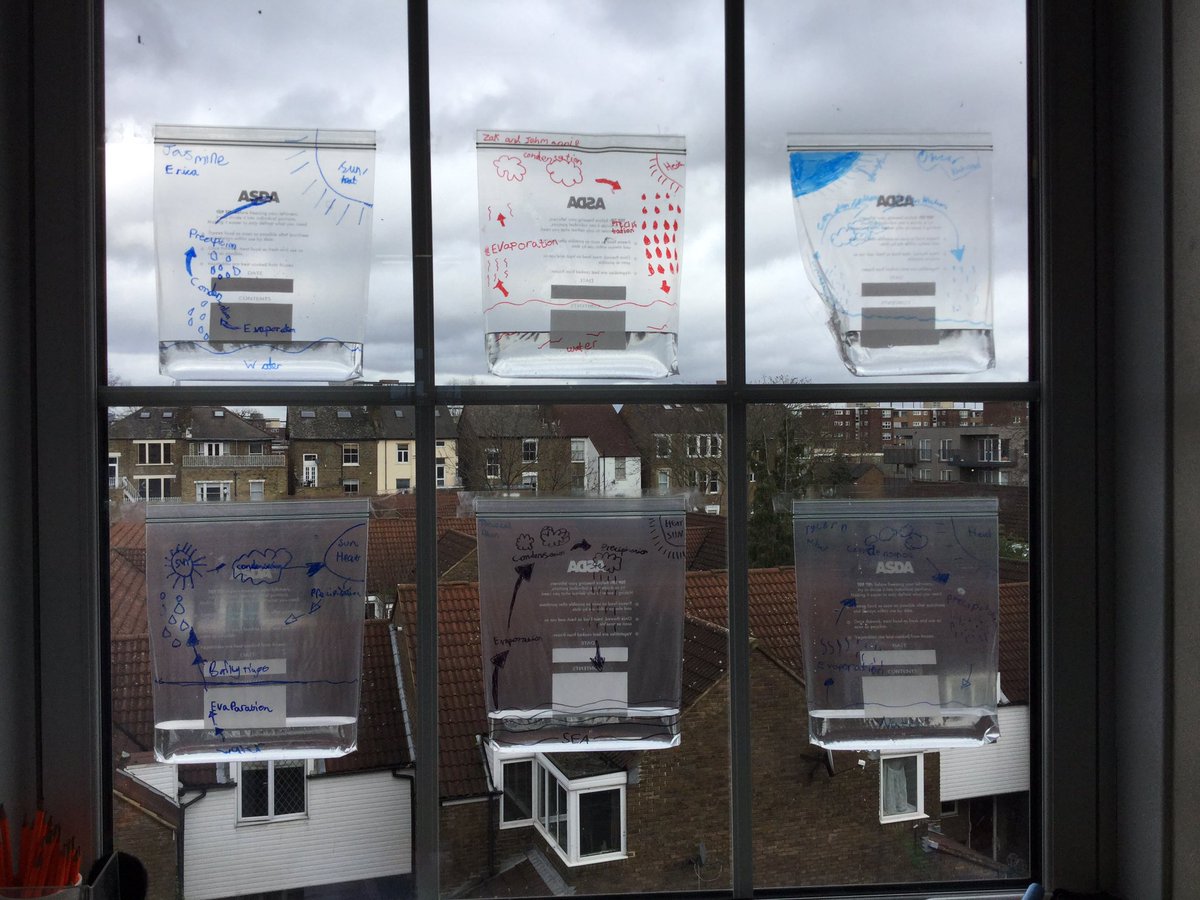 LarkHallPrimary's tweet photo. Year 4 created a Water Cycle in a bag!
πβοΈπ§β¬οΈπ«βοΈπ¨π§π¦β°π
#lhstu #lhyear4 #lhsouthwark #lhmillenium https://t.co/eZCTQkgKt2