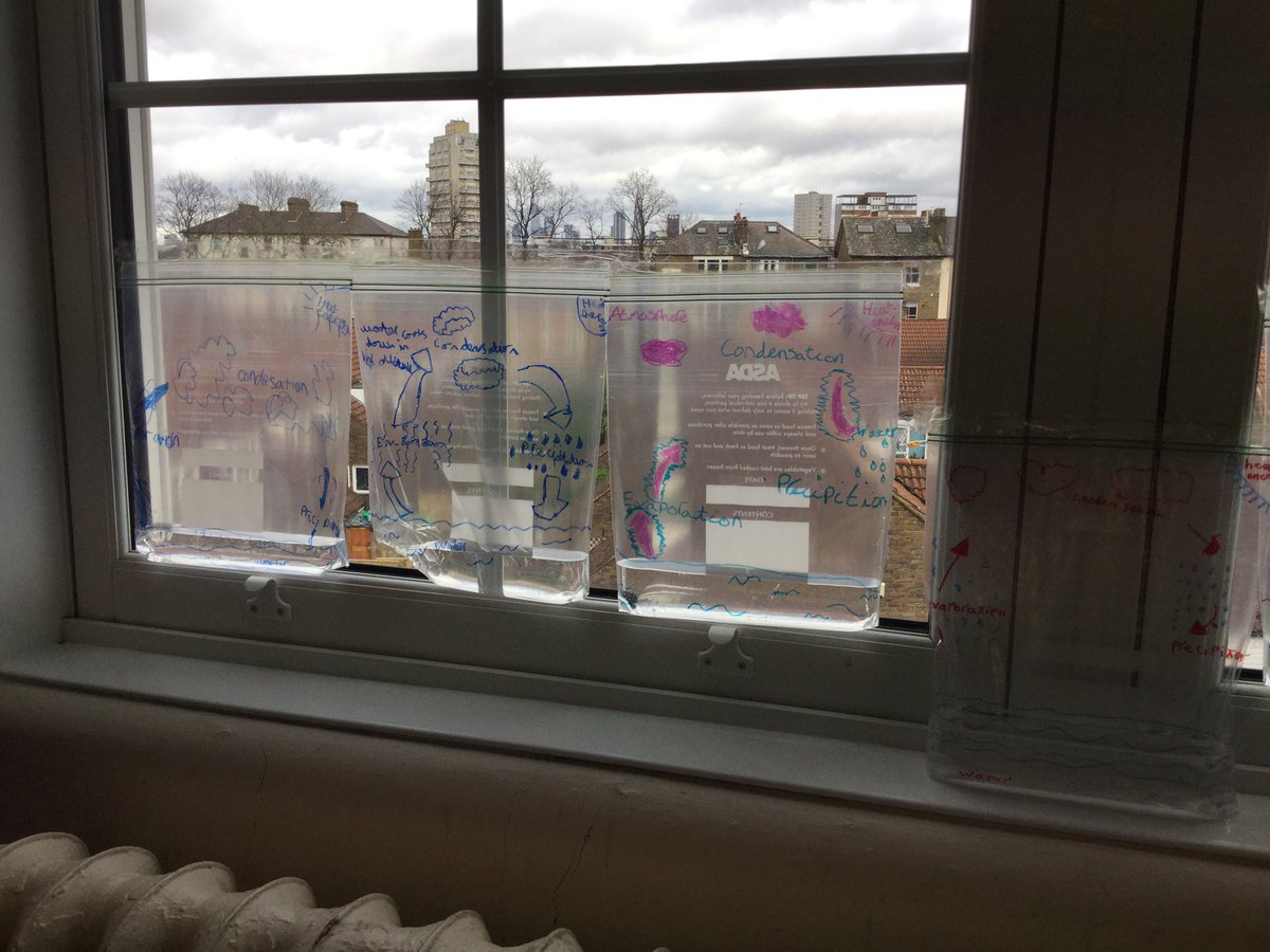 LarkHallPrimary's tweet photo. Year 4 created a Water Cycle in a bag!
πβοΈπ§β¬οΈπ«βοΈπ¨π§π¦β°π
#lhstu #lhyear4 #lhsouthwark #lhmillenium https://t.co/eZCTQkgKt2
