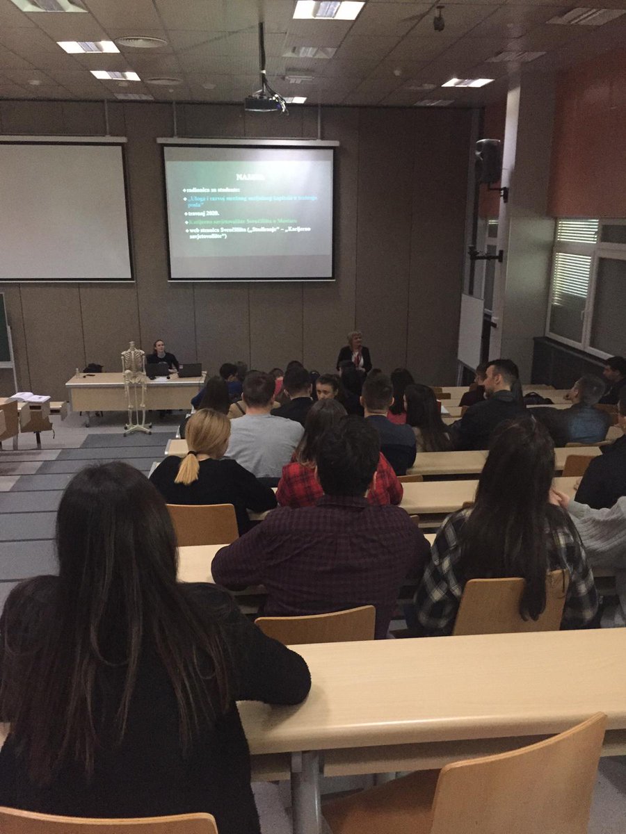 MMostaru's tweet photo. Održana radionica na temu: ECTS i sustav sveučilišnih izbornih kolegija
Na Medicinskom fakultetu u utorak, 10. ožujka 2020. godine, u 12 sati održana je radionica za sve studente Medicinskog fakulteta na temu: ECTS i sustav sveučilišnih izbornih kolegija. https://t.co/5UmEd8nQN2