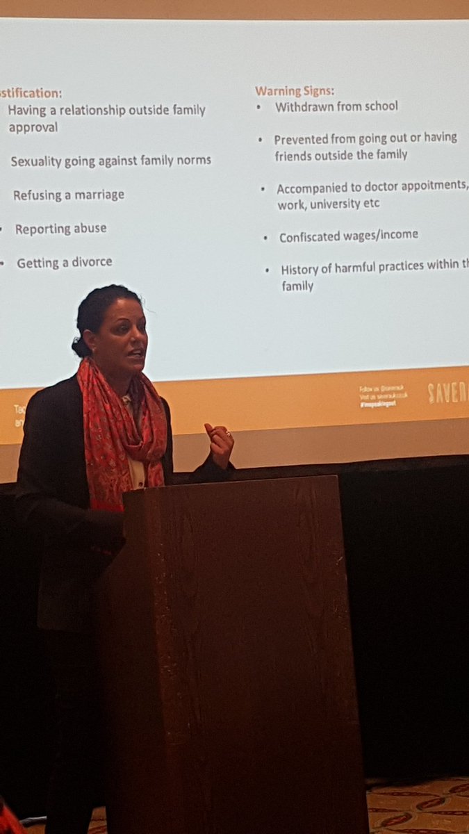 KirstyCalico's tweet image. "I can be whatever I want to be", Afrah Qassim from @SaveraUK challenging gender stereotypes and inequality in 'honour'-based violence at #menspeakout20 @SafeNet_UK @Calico_Group #menspeakingout