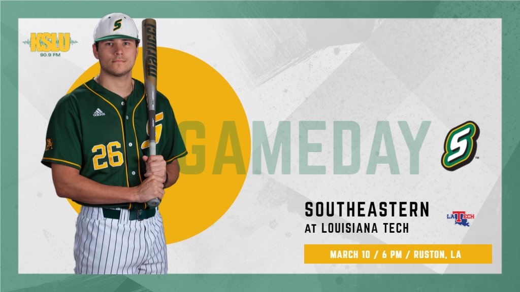 Trevor Rugg and the Lions wrap up a five-game road trip tonight in Ruston, Louisiana. #LionUp #GRIT #StuckOnGreen #GATA #MamouStrong