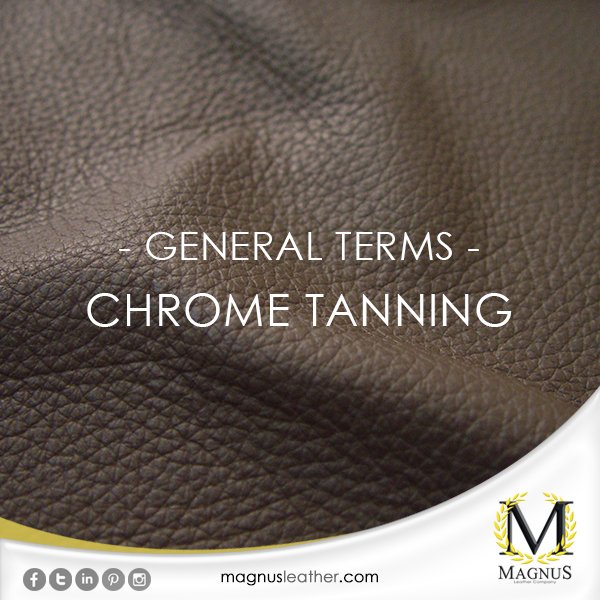 MagnusLeather's tweet photo. Chrome Tanning| Leather tanned in chromium salts, primarily basic chromium sulfate resulting in soft, mellow hides receptive to excellent color variety.
#leather #leathercompany #leatherglossary #generalterms https://t.co/8oGYzmZr9y