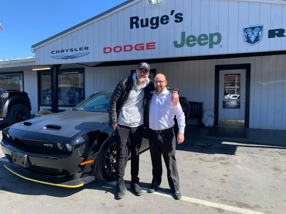 RugesCDJ's tweet photo. Pretty stoked to have Jeffrey Dean Morgan as a customer! #Ruges #RugesCDJ #Hellcat https://t.co/BwZ8lUe8TI