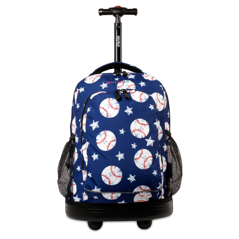 JWorldStore's tweet photo. New colors arrival! Sunny rolling backpack.
Baseball &amp; Strawberry. Get one for your boy &amp; girl
https://t.co/D1kEGvpS01

#jworldnework #bag #rollingbackpack #newarrival #kids #pattern https://t.co/zo2dSnk0hh