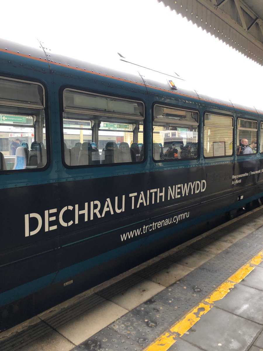 rltimeknowledge's tweet image. Out and about on the trains talking to passengers with @WalesLab @tfwrail #innovation #rail