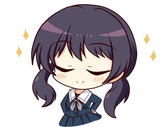 二葉つくしちゃん 落書き 