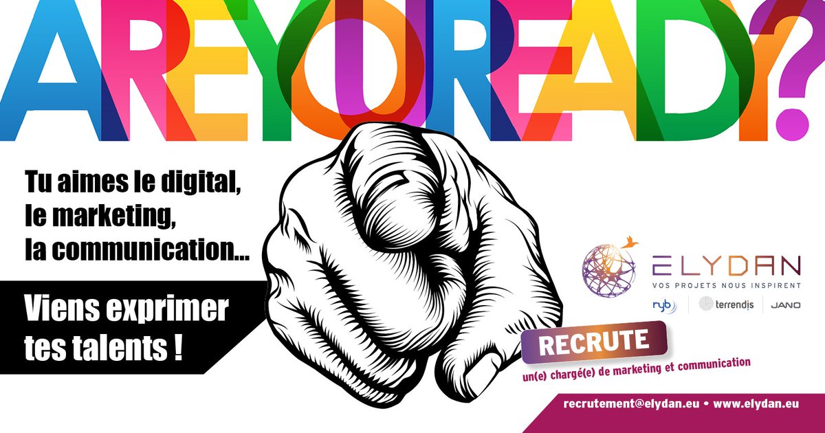 #recrutement #marketing #digital 
👉 A vous de jouer !
 Postulez ici : bit.ly/3aJwB5Q