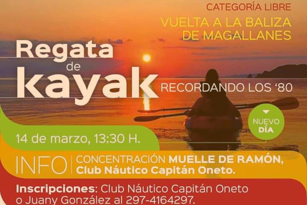 🕰️A los 500 años del paso de Magallanes y Elcano por las aguas de la Patagonia ⚓ los celebramos con una Regata de Kayak 🛶 ¡no te la pierdas! 🤓🚣‍♀️

#puertodeseado #deportes #Kayak #riadeseado #SantaCruz #deportesacuaticos #RegatadeKayak #Magallanes