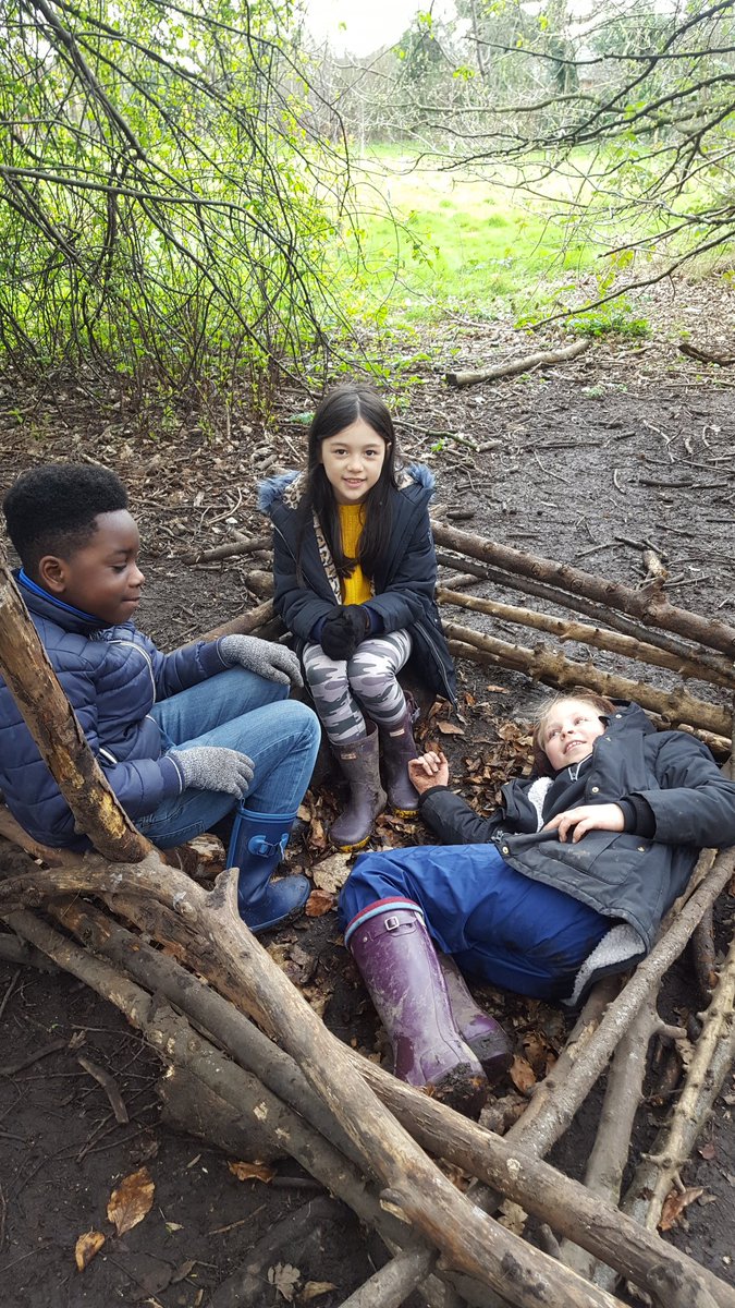 BranchingOutUH's tweet photo. Lime class have been enjoying working with different class mates in the woods today @UptonHeathCE #forestfun #teamwork https://t.co/OH8KNfliic