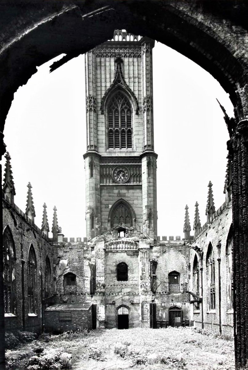 Bombed Out Church in 1963. @angiesliverpool coming up with the goods again!