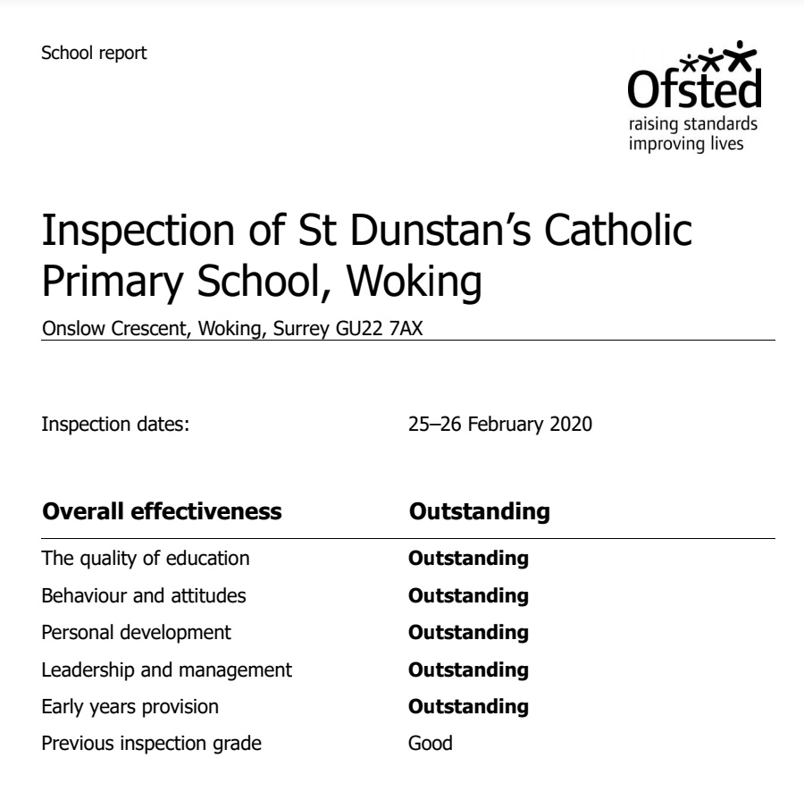 st_dunstans_'s tweet image. We are thrilled to share the outcome of our recent Ofsted Inspection.
St. Dunstan's School was judged OUTSTANDING in every category under the new inspection framework. Grateful thanks to the whole school community. We could not do what we do here without your support 🤩🤩🤩