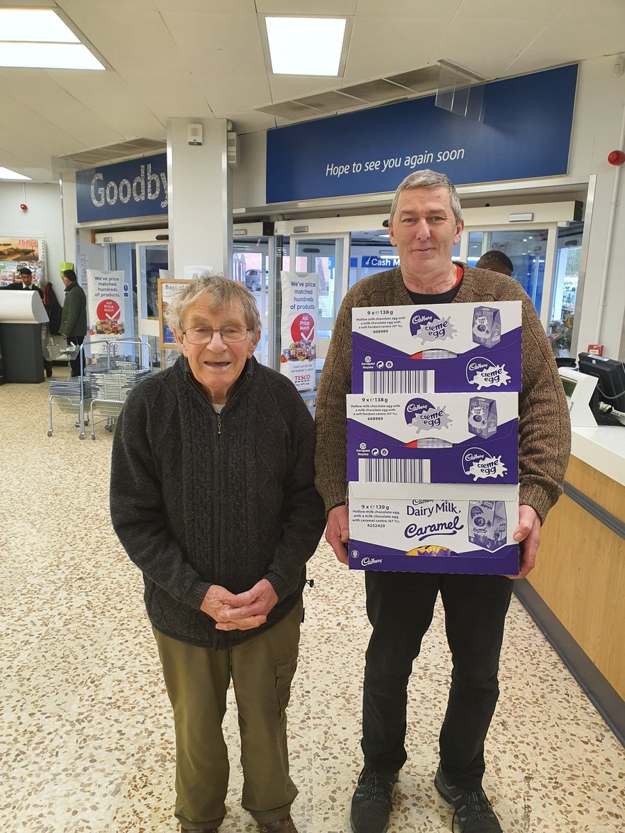 chaggar16's tweet photo. Easter Eggs donated to our local Church
#Tescoroundhay
#Tescointhecommunity https://t.co/AOO14zS78G