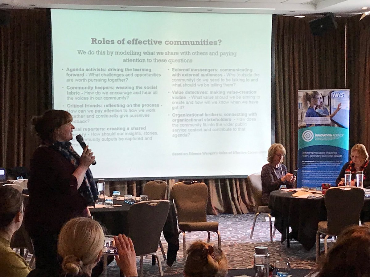 innovationnwc's tweet photo. .@haighclaire explains the roles of effective communities #EngageWell https://t.co/fJVliQsbke