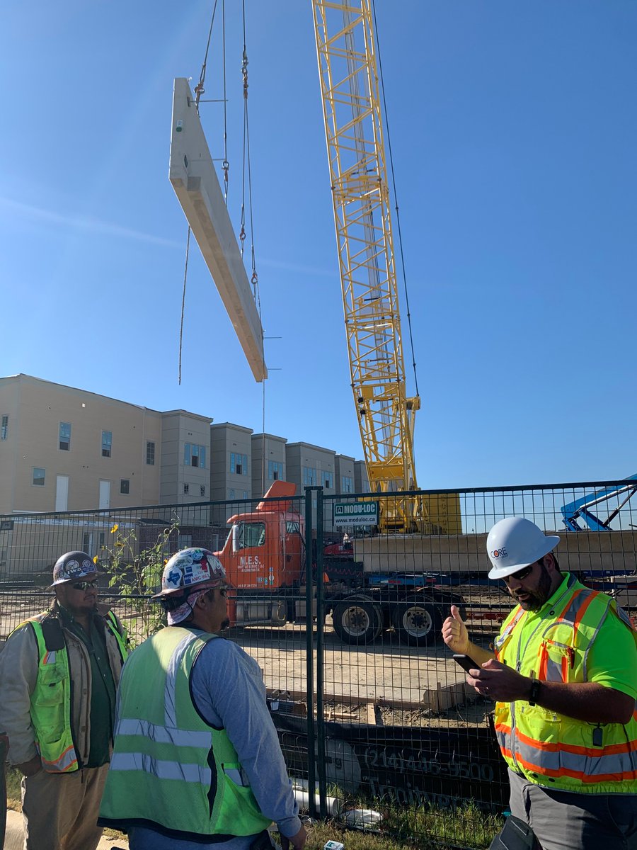 CORESafetyGroup's tweet photo. CORE Safety Manager, Travis Halphen, was onsite providing direction for one of his clients in Dallas, TX. Call us today to find out more about our safe-assist program! https://t.co/wL007qiC7X