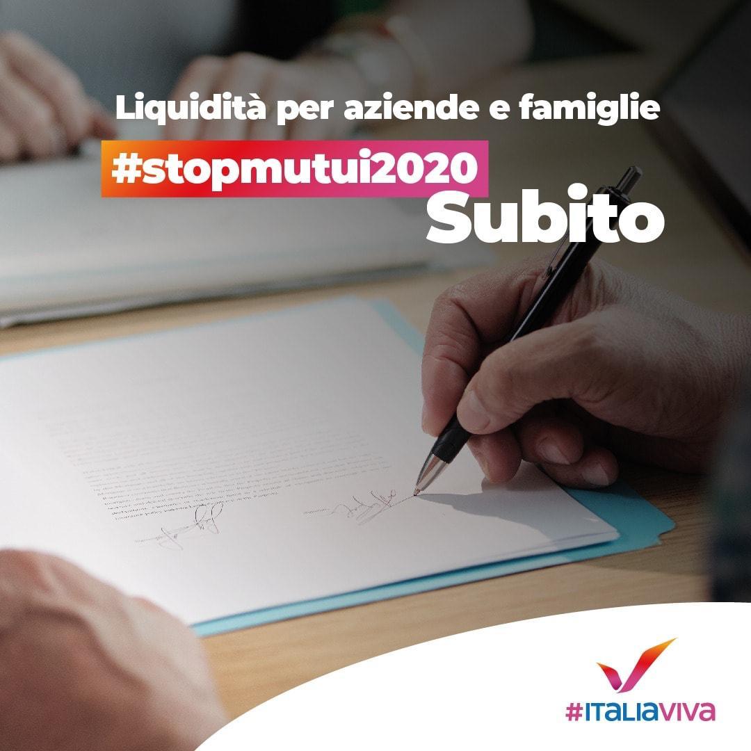LucaSammartino_'s tweet photo. Una settimana fa abbiamo lanciato la nostra proposta: #StopMutui2020 Ora più che mai risulta più che evidente quanto ce ne sia bisogno Sospendiamo rate mutui, prestiti e finanziamenti di famiglie, aziende e partite IVA Facciamolo subito, non perdiamo altro tempo #ItaliaViva https://t.co/2748ipPbmR