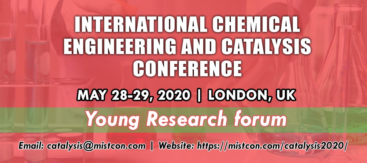 catalysis2020's tweet photo. #Catalysis2020 Scientific Committee is honoured to invite you to the International Chemical Engineering and Catalysis Conference held on May 28-29, 2020 at London, UK. It brings upon a new platform to share and discuss all the innovations in the Catalysis.
https://t.co/YRxREApG8R https://t.co/zbkx19McYD