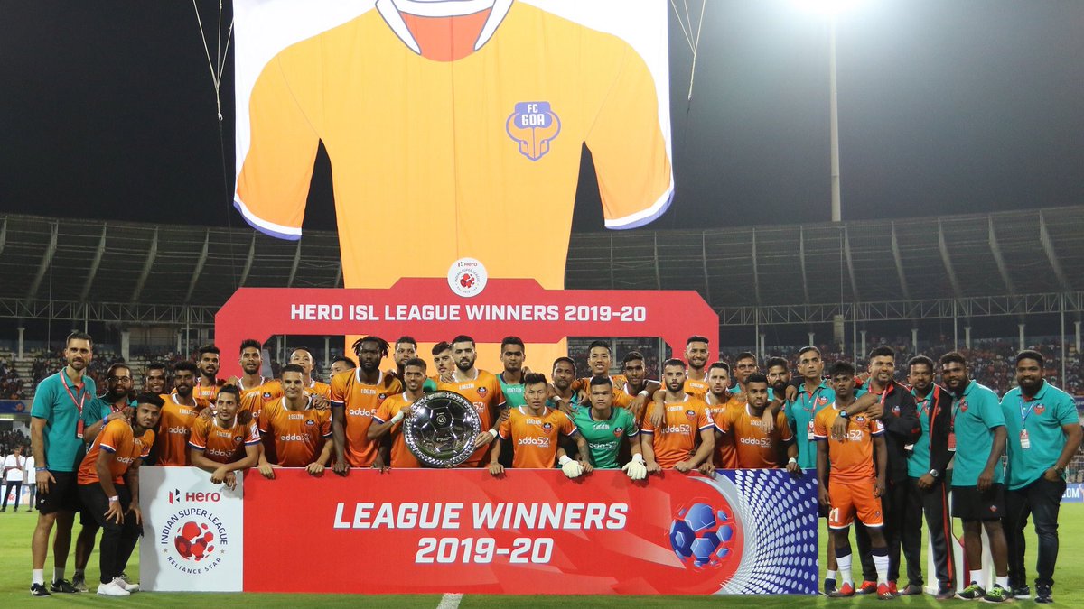 The #HeroISL League Winners 2019/20🏆 @fcgoaofficial and also to get a direct entry into the AFC Champions League! @theafchub - Thank you so much for trusting me with this project @miguelpedrajo & @ravi804 - Behind a champions team there always is a great human group🔝✨#begoa