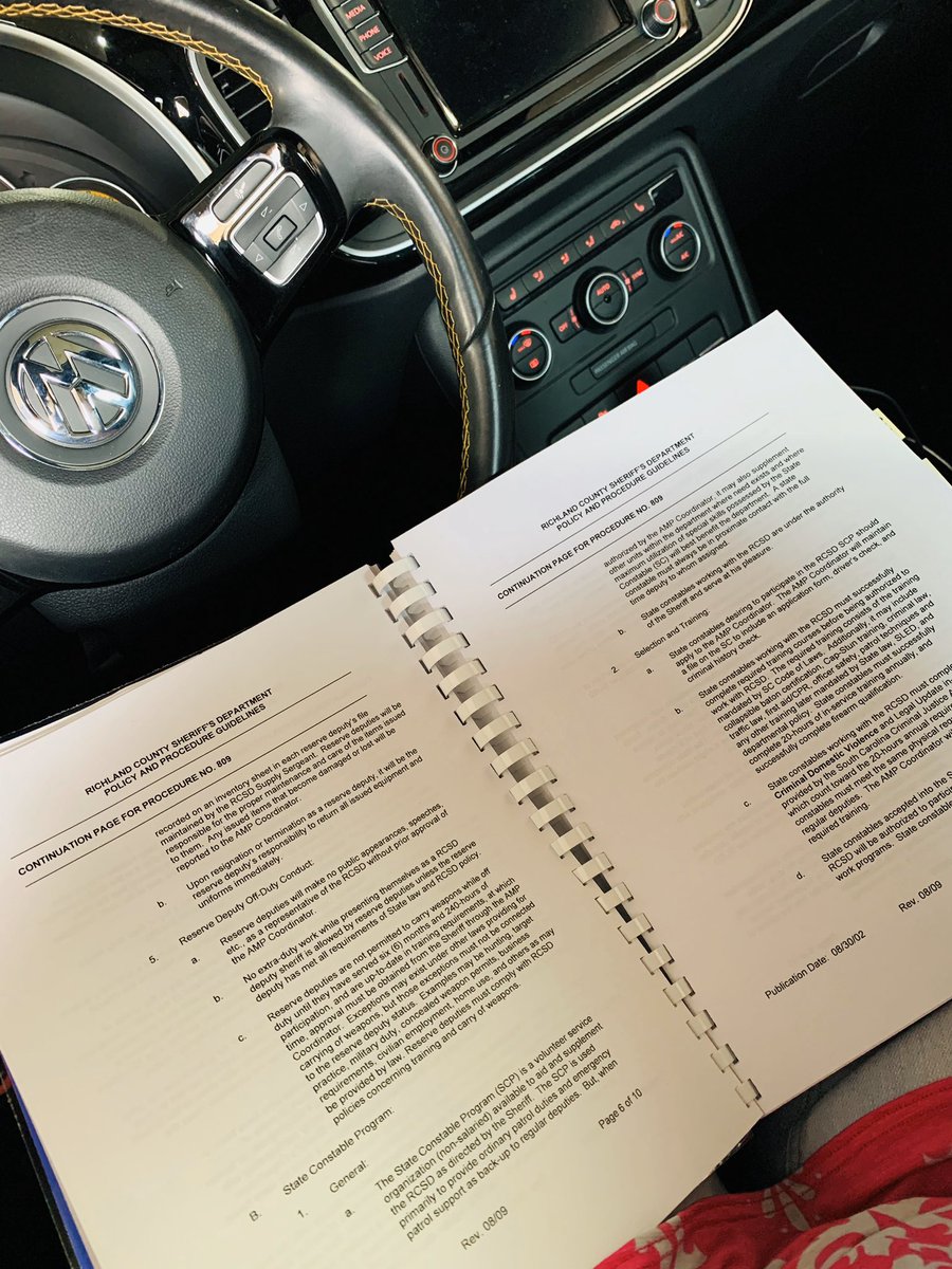 DeputyGriff_SRO's tweet photo. What do you do when you’re waiting on a family member at the doctors office??? You sit and read #PolicyandProcedures #AlwaysStudy #NeverStopLearning #RCSDSRO https://t.co/fCz8P646BY
