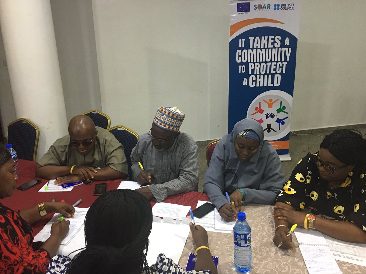 SOARInitiative's tweet photo. Group activity addressing advantages and disadvantages of empowering children through establishment of gender clubs at a one day roundtable meeting with school management and parent teachers association on addressing gaps in prevention and response to child sexual abuse. https://t.co/2anKqsRD5N