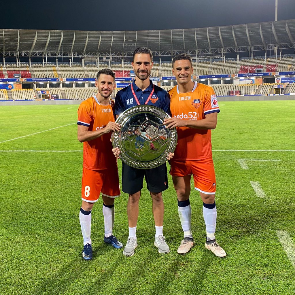 It was a big pleasure to work with players that have a lot of football experience and played a lot of matches during their football career: @ferran__corominas @carlospe17 @fcgoaofficial @indiansuperleague