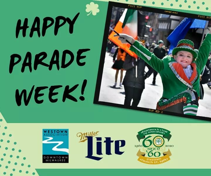 ShamrockClubwis's tweet photo. The 54th Annual Shamrock Club of Wisconsin St. Patrick's Day Parade steps off at Third &amp; Wisconsin in FIVE days! ☘️

https://t.co/xavhJODNSn

@IrelandChicago @CelticMKE @IrishMKE @ichcofmilwaukee https://t.co/j2XN1re690