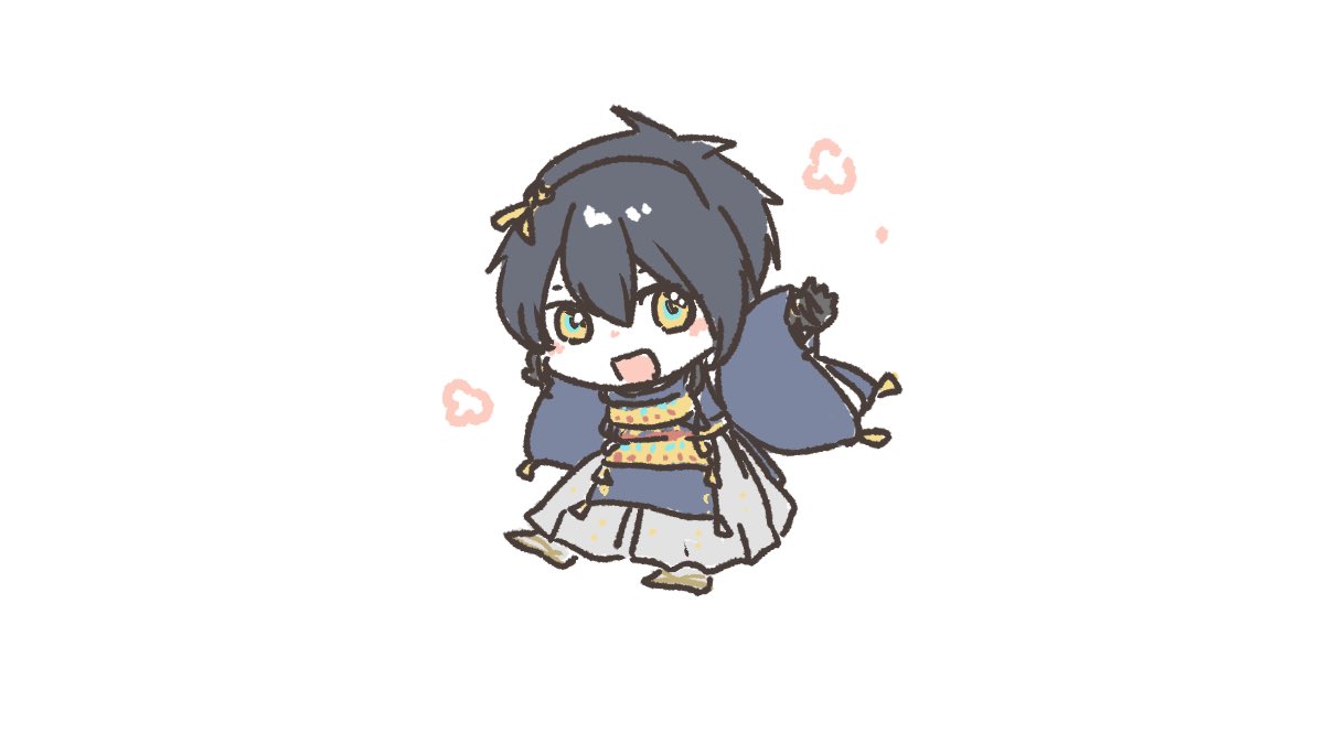 三日月宗近(刀剣乱舞) 「」|くらてのイラスト