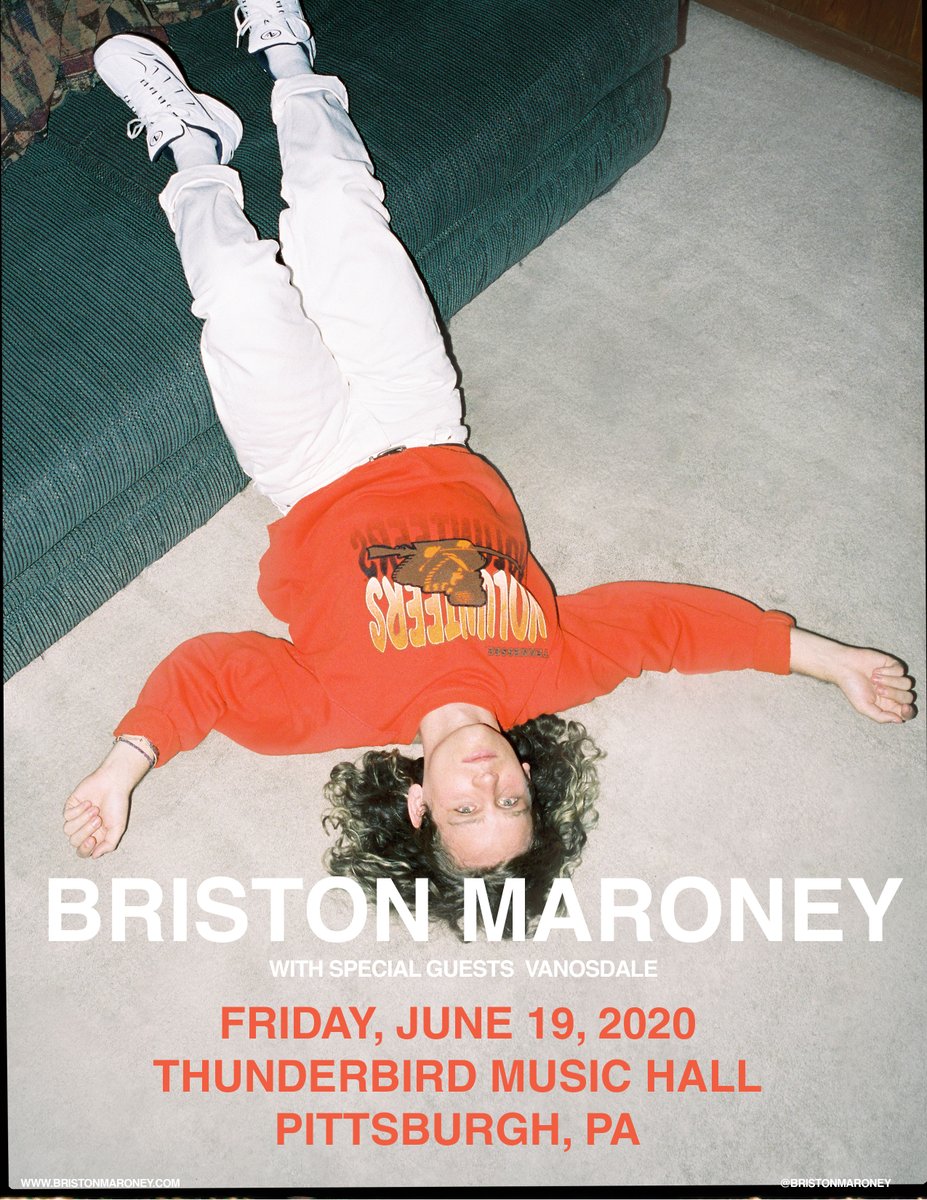 Just announced! <a href="/BristonMaroney/">Briston Maroney</a> - Friday, June 19  ✨ Get tickets early this Thursday using the presale code LINEUP or Friday when they go on sale here ➡️ bit.ly/MaroneyTbird