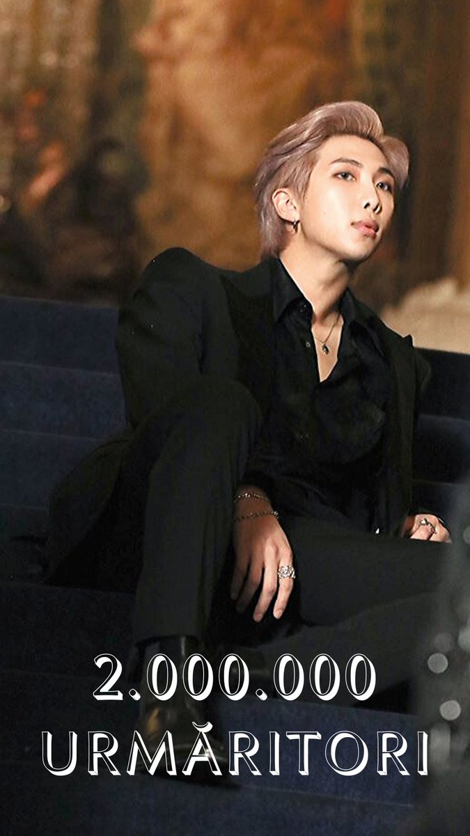 btsromaniateam's tweet photo. RM a depășit 2 MILIOANE de urmăritori pe Spotify. Este al 2-lea solist coreean după J-hope care reușește acest lucru. https://t.co/5L4rRIqZNK