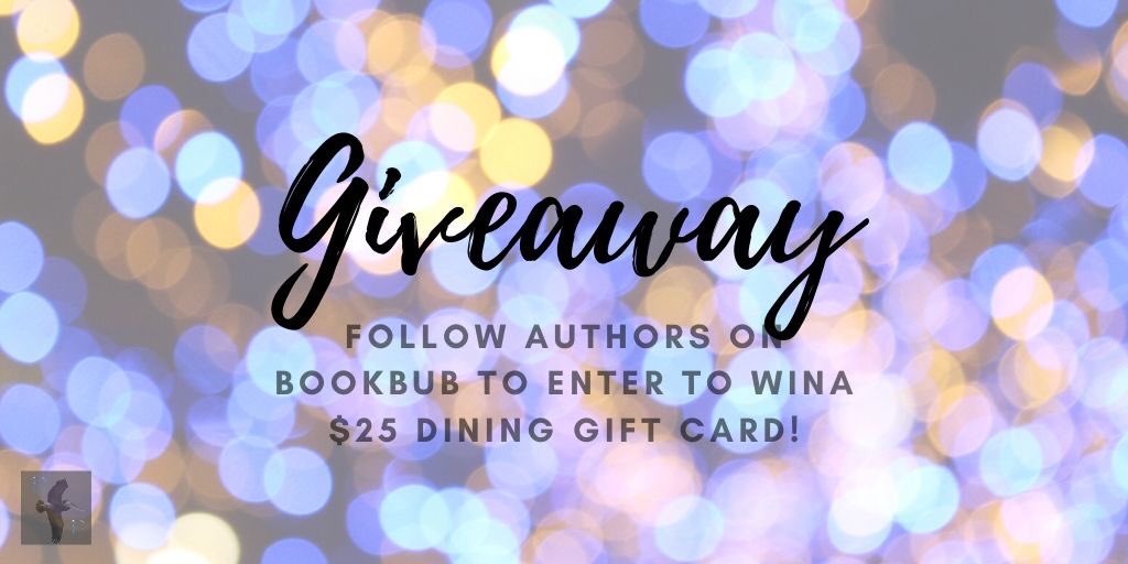 Read_AS_Wilkes's tweet photo. G⭐️I⭐️V⭐️E⭐️A⭐️W⭐️A⭐️Y

Enter to win a $25 dining gift card! 
Entry is easy! 

Simply follow BookBub users ... hit them all or take your chances with a few, the choice is yours.

Enter here: https://t.co/EPq2b1YONG? https://t.co/17Dqyo4MUT