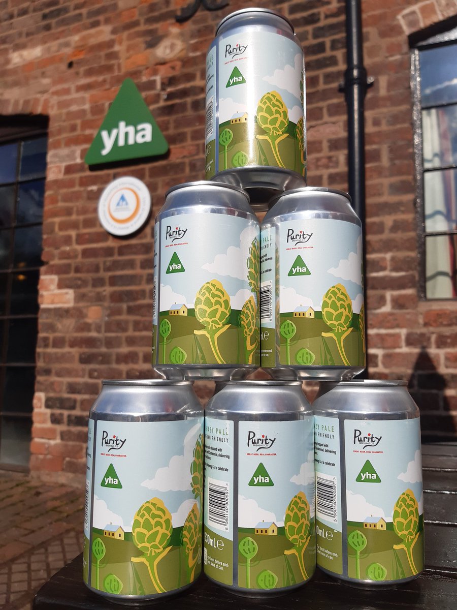 We have a brand new amazing ale to celebrate YHA's 90th birthday

10p from each can will go to #project90

And if that's not enough to sway you... its gluten free and vegan friendly

<a href="/YHAOfficial/">YHA England & Wales</a> @Purityale <a href="/telfordlive/">Telford Live!</a> <a href="/telfordvegan/">telfordvegan Ⓥ🌸</a>

#project90 #Vegan #glutenfree #ale #birthday