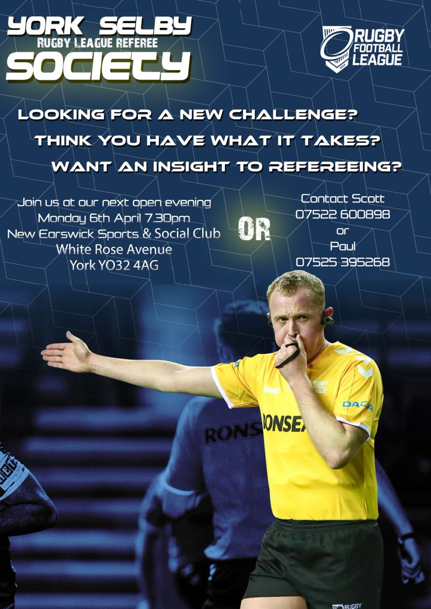 York&SelbyRLRefs (@yorkselbyrlrefs) on Twitter photo 