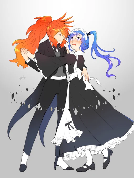 メイドと執事とかなつば 