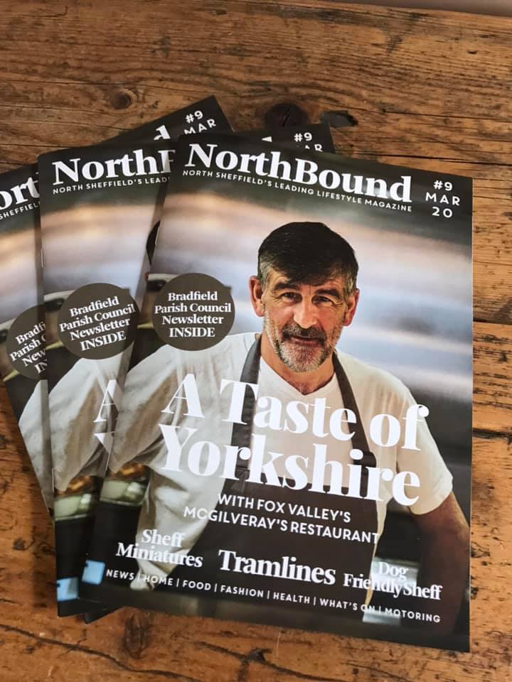NorthBoundMag's tweet photo. The March edition of NorthBound is out now, featuring the Bradfield Parish Council newsletter, a preview of 
@tramlines and Alan McGilveray lovely, lovely face on the front cover. 

#sheffieldissuper https://t.co/C28ITF5LzI