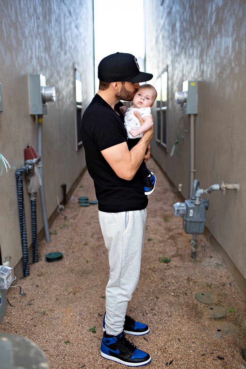 matching dad and baby nike shoes
