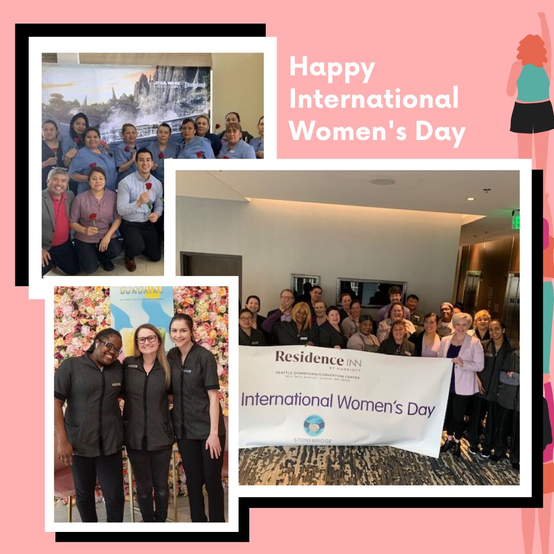 StonebridgeCos's tweet image. We celebrate today, and everyday all of our talented and hardworking women! Happy International Women's Day! Reminder: Women run the world 💪 #internationalwomensday #womeninleadership
