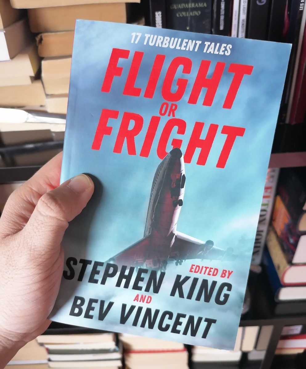 Sir_Vic's tweet photo. New reading!
I've always been scared of flying, I really have a hard time whenever I have to board a plane... So I'm sure this book will be a he'll of a ride ✈️
#Book #Reading #ShortStories #StephenKing #Reader #FlightorFright https://t.co/ICuBhU9LI4