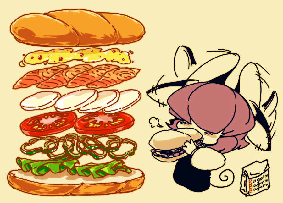 #食べ物の絵 