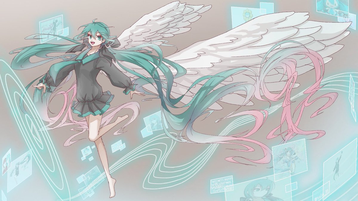 #皆さんラフと完成絵を見せてください
結構前からやりたかったタグ
(いつもラフ消しちゃうから....) 