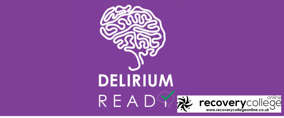 !NEW COURSE!
To mark #WorldDeliriumDay our brand new #free online course is now live! Find out what #Delirium is &amp; why we need to know about it by logging in or creating your free account here: is.gd/7wK6bl
#MentalHealth #Wellbeing #RCOnline #TEWV #DeliriumReady