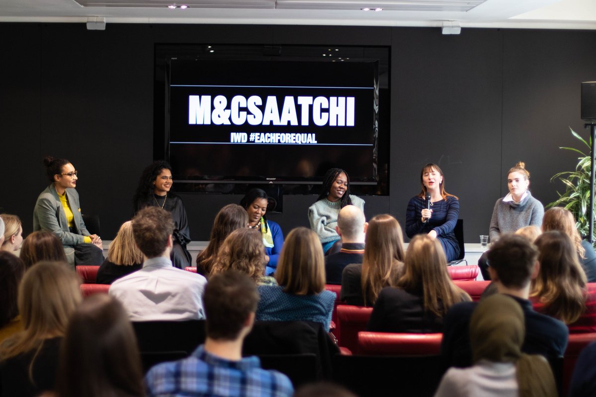 My message this #IWD to those in positions of power is to think about how you are spending your budgets, are you commissioning, hiring, platforming & working with those from communities that go far beyond your own networks?

Thank you @sereenaabbassi and @MCSaatchiLondon