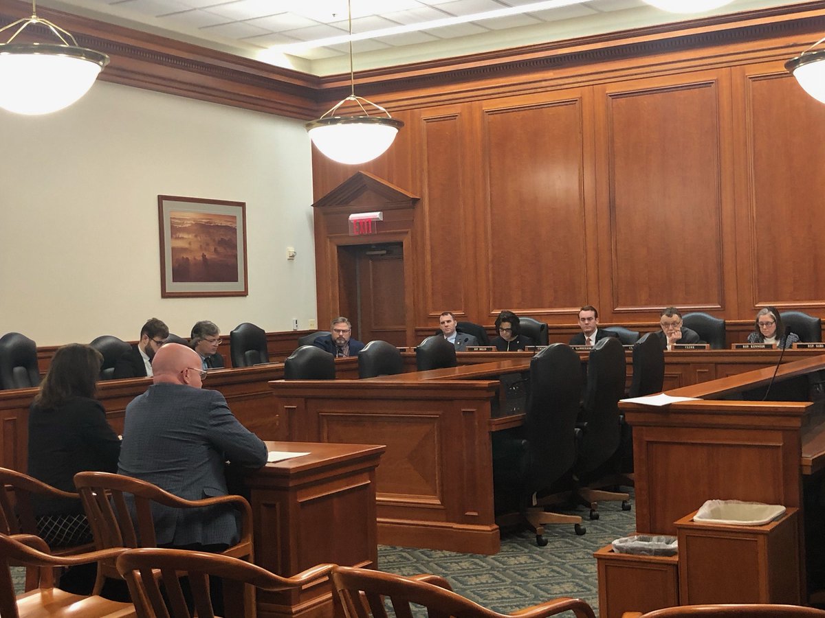 MSUAgBio's tweet image. This morning, George Smith, associate director of AgBioResearch, testified to the Michigan House Appropriations Subcommittee on Agriculture and Rural Development about the importance and impact of the Michigan Alliance for Animal Agriculture.