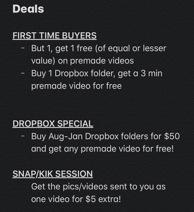 Updated price list! Just ask for my extensive premade video list. 🥰 DMs are open for any questions or<a href="/tag/porn"class="tags"><span>#porn</span></a><a href="/tag/asian"class="tags"><span>#asian</span></a><a href="/tag/ass"class="tags"><span>#ass</span></a><a href="/tag/pussy"class="tags"><span>#pussy</span></a><a href="/tag/nsfw"class="tags"><span>#nsfw</span></a><a href="/tag/tits"class="tags"><span>#tits</span></a><a href="/tag/onlyfans"class="tags"><span>#onlyfans</span></a>