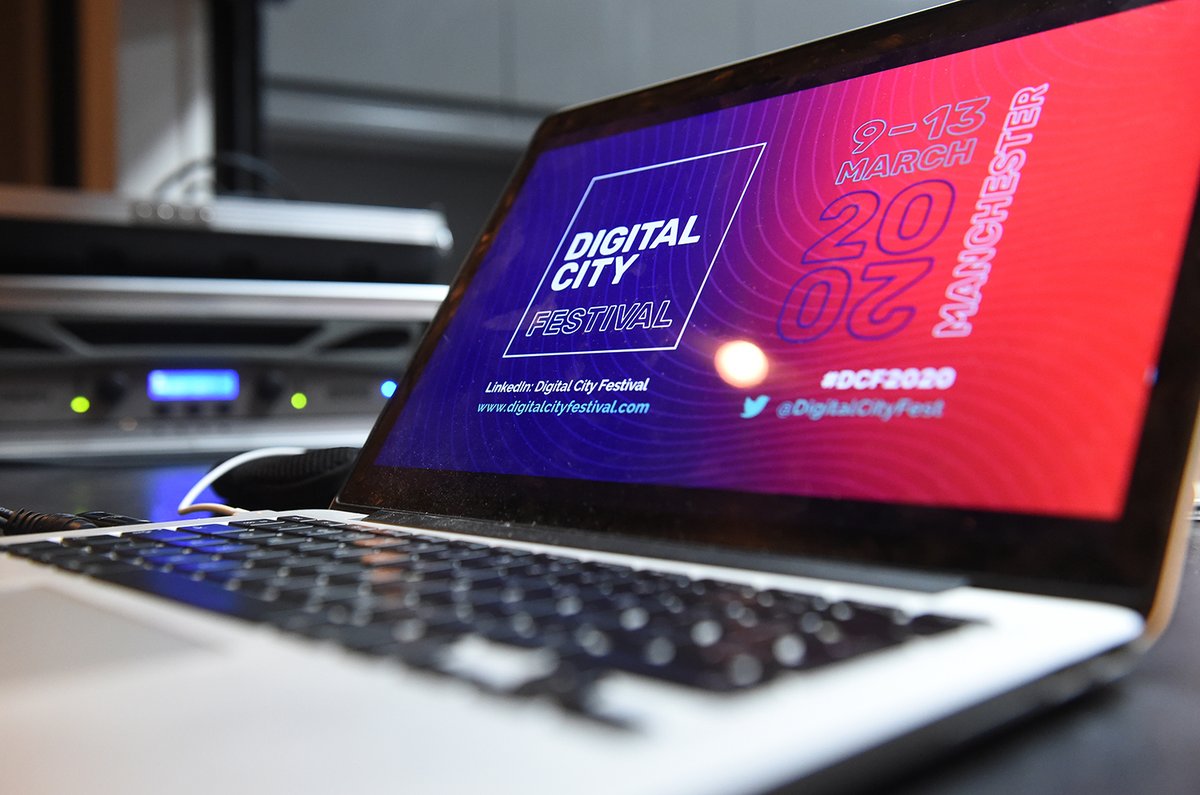 Last night was the opening ceremony for <a href="/DigitalCityFest/">Digital City Festival</a> in Manchester and we’re super busy getting ready to set up our stand and get to know all the attendees. #PR #DCF2020 #Skyparlour