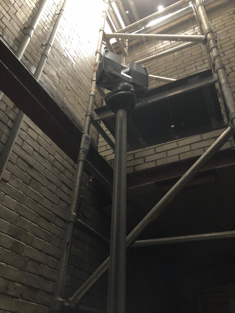 BuryAssociates's tweet photo. Checking verticality of the walls in this light shaft with a laser scanner on a 5M extension pole

Find out more about our laser scanning services
https://t.co/loEuicRx67 https://t.co/pLI2S9q6qU