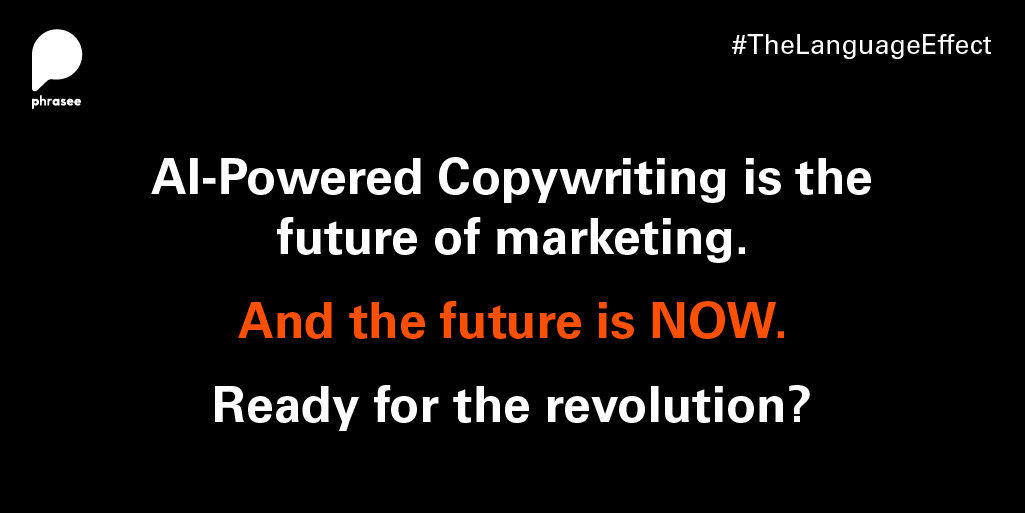 phrasee's tweet photo. For far too long, marketers have relied upon their gut instinct to make decisions about language. The marketing revolution is here. 

Find out more about the #TheLanguageEffect

https://t.co/xPNGhNlVse https://t.co/vldH0G9lG1