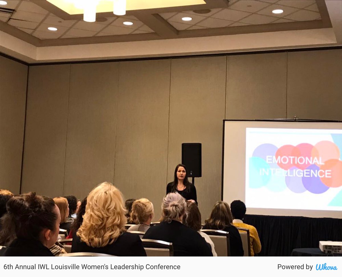 AnneMonell's tweet photo. Dr. Robin Hinkle talking about Emotional Intelligence to be a change agent. #BeTheChangeIWL via Whova event app https://t.co/cTNDNfltsD https://t.co/m90YOxeCBw