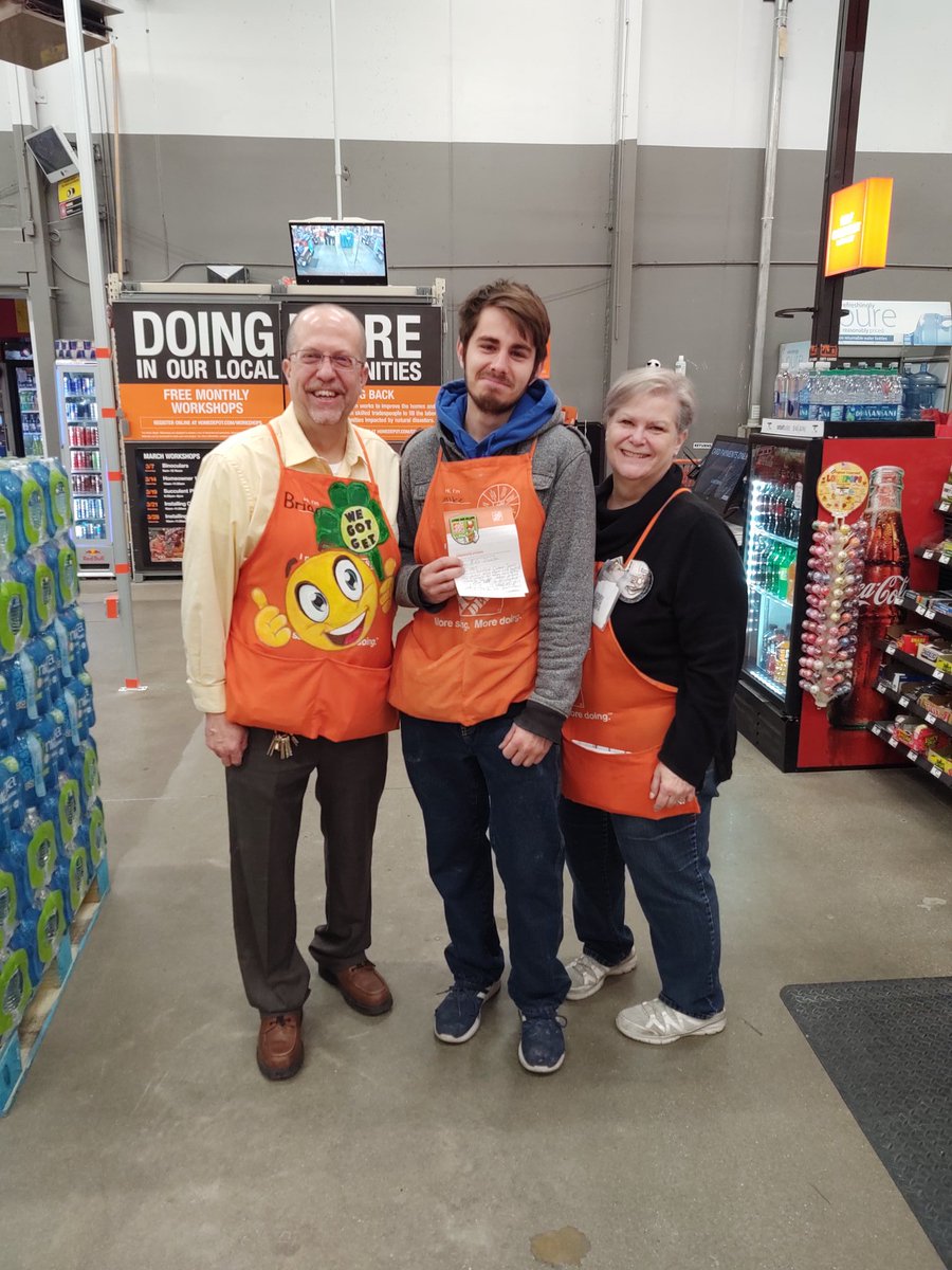 bobslaw45's tweet image. @thd1907 Congrats to Mike our lot MVP for always going above and beyond in all that you do.